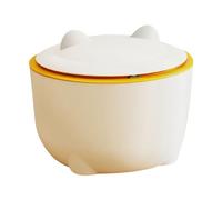 Greabuy Multiuse Cats Litter Bin Trash Can with Press Type Lid Great for Maintaining and Freshed Air Indoor Home