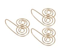 Greabuy Open Helical Copper Hand Jewelry Handcrafted Adjustable Rings Metal Texture for Grounding Spiritual Practice Helical Copper Rings