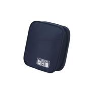 Greabuy Premium Oxford Cloth Cable Management Case Ergonomic Handle Storage Solution Business Trip Companion Electronics Carrying Case