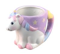 Greabuy Rainbow Unicorns Themed Water Cup Coffee Mug Drinkware for Offices Use or Home Decoration Unique Gift Cup
