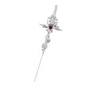 Greabuy Rose Thorns Heart Piercing Earring Trendy Alloy Ear Rings Stylish Gothic Accessories for Everyday Wear and Special Event Youth Fashion Ear Studs