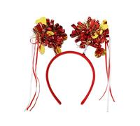 Greabuy Shimmering Love Heart Hairhoop Glitters Hairband for Adult Teens Party Gathering Headwear Valentines Festival