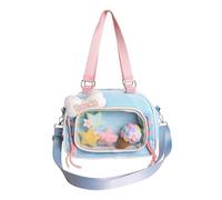 Greabuy Stylish Nylon Crossbody Purse Ergonomic Design With Multiple Pockets Shoulder Bag Casual Satchel For Work Or Travel Spacious Otaku Culture Themed Messengers Bag