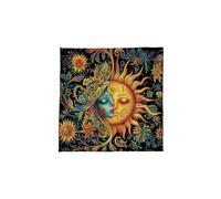 Greabuy Stylish Tarots Meditations Cover Foldable Velvets Tarots Cloth Space Efficient Strong Design Suitable for Travel Use Card Table Cloth