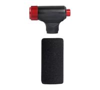 Greabuy Thin Aluminum Transportable Cycle Tire Fan Fast Inflation Cold Security Double Gate for Crisis Road Cycling Carbon Dioxide Cycle Fan Transportable