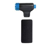 Greabuy Thin Aluminum Transportable Cycle Tire Fan Fast Inflation Cold Security Double Gate for Crisis Road Cycling Carbon Dioxide Cycle Fan Transportable