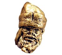 Greabuy Unique Artistic Santa Metal Beads Pendant for Paracord and Enthusiasts Jewelry Making Paracord