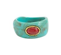 Greabuy Unique Marbled Curved Resin Stylish Fashion Accessory Stackable Bangle Jewelry for Everyday Wear Marble Effect Jewelry