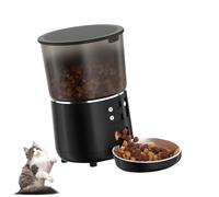 Greabuy Video Type Intelligent Dog Feeder Remote Access Via Intelligent App Scheduled Feeding USB Operated Split Design Timing Quantitative Feeding Machine