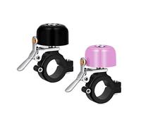 Greallthy Bike Bell, Bike Bells Adults Kids, Full-Metal Bike Bell for 22.2-31.8mm Bicycle Handlebars, 80DB Bicycle Bell, Bicycle Bell 7 Colors.