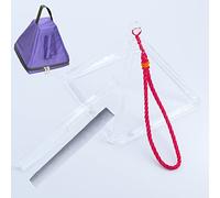 GREALY Crystal Singing Pyramid 6/8/10/12 inch For Sound Healing Meditation Sound Therapy Yoga Chakra Meditation Healing (Size : 12 inch+bag)