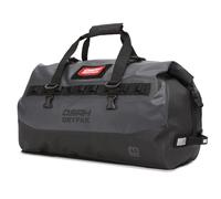 Greanthour Waterproof Duffle Bag - Motorcycle Dry Bag 40L Tail Bag with Large Storage Space, Waterproof Bags with Outer Mesh Zip Bag for Camping, Kayaking, Fishing & Travel, gray, 40L, Garment bag