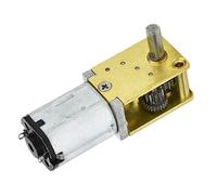 Greartisan DC 12V 136RPM Worm N20 High Torque Speed Reduction Motor with Metal Gearbox Motor for DIY RC Toys