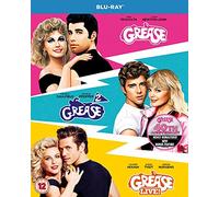 Grease 40th Anniversary Triple (Grease / Grease 2 / Grease Live) – Blu-ray – 2018 – Region Free