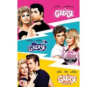 Grease 40th Anniversary Triple (Grease/Grease 2/Grease Live) [DVD] [2018]