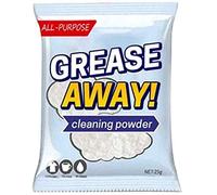 Grease Away Powder Cleaner, Multifunctional Cleaning Powder, Home Kitchen Sink Detergent 25g/Bag (5)