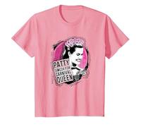 Grease Carnival Queen Patty Simcox T-Shirt, Youth, Pink, Large