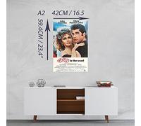Grease Classic 70s Movie Poster Photo Print Film Cinema Wall Decor Fan Art A2