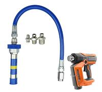 Grease Coupler Adapter - Quick Release High-Pressure Connector | Grease Fittings Extensions Couplers, Strong Locking Pump Adapter for Workshop, Automotive, Truck & Heavy Duty Lubricant Systems