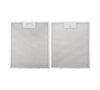 Grease Extractor Filters 2PCS Metal Mesh for Range Hoods, 350 x 285 x 9mm, Easy Maintenance