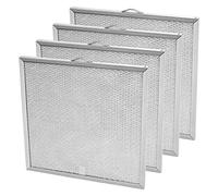 Grease Filter 99010316 Replacement Broa Nutone Range Hood QT20000 S99010316 NTK7450000 990721400A -11 1/4" x 11 3/4" x 3/8" (4 pack)
