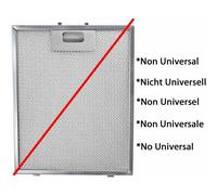 SPARES2GO Metal Mesh Filter for Hygena Cooker Hood/Extractor Fan Vent (Silver, 300 x 240 mm)