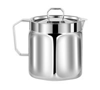 Grease Filter, Grease Container, Bacon Storage Container with Handle | for Stoves with Farm Fat and Bacon Container 1.5 Litres