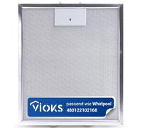 Grease Filter Replacement for Whirlpool 480122102168 Siemens FKA40 AEG Electrolux 405525042-9 4055250429 Elica GRI0009219A KIT0010805 9395291 Bauknecht Cooker Hood Extractor Metal Filter 305x267mm