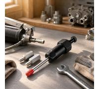 Grease Fitting Cleaner Tool, Heavy Duty Grease Nipple Unblocker (Black C) | Carbon Alloy Steel Heavy Duty Hand Tool for Automotive Farm Agriculture Industrial Construction Machinery Hydraulic Pipeline