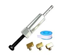 Grease Fitting Cleaning Tool Lubricant Nozzle Unclogger Set | with 6/8/10M 90-Degree Elbow Adapters Grease Injector Nozzle Cleaner Tool for Excavator Truck Lubricant Needle Hard-To-Reach