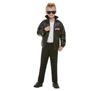 Child Grease T-Bird Jacket Age Large Age 10-12, Black