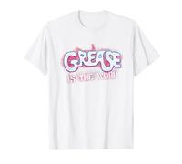 Grease Grease is The Word T-Shirt, Men, White, X-Large