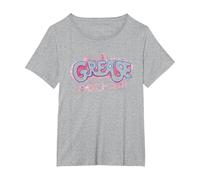 Grease Grease is The Word T-Shirt, Women's Plus, Heather Grey, 3X