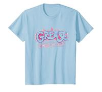 Grease Grease is The Word T-Shirt, Youth, Baby Blue, Large