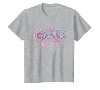 Grease Grease is The Word T-Shirt, Youth, Heather Grey, Small