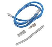 Grease Gun Flexible Extension Hose Kit, 39in High Pressure | Alloy Plastic Iron Parts, Precise Angled Tube and Coupler, for Home Garages and Professional Use