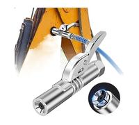 Grease Gun Grease Gun Coupler Grease Gun Coupler Quick Lock Nozzle Heavy Duty High Pressure Double Handle Gear