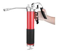 Grease Gun Professional 500CC, 10000 PSI Manual Gun kit Air Grease Pump with Hose and Steel Coupler, Heavy Duty Professional Manual Grease Pump Grease Guns