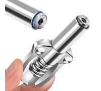 Grease Gun Tips,Grease Gun Coupler, Lock n Lube Grease Gun Coupler, Grease Fittings, Grease Gun Fittings, 12000 PSI Leak Proof Design Dual Handle for All 1/8" NPT Grease Guns