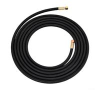Grease Hose With Thickened Rubber Layer For Pneumatic Oil Injector | Double-layer Steel Wire, Thickened Outer Rubber Layer, Secure Screw Threads, For High-pressure Greasing, 40X40x7cm