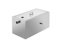Grease Interceptor, Stainless Steel Grease Trap Interceptor Oil Water Separator Kitchen Accessories Wastewater Treatment