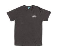 Grease Men's T-Birds Back Print Washed T-Shirt in Charcoal | Size: XL Grease Charcoal XL