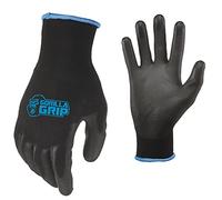 Grease Monkey GORILLA GRIP Slip Resistant Work Gloves 25 Pack, Large