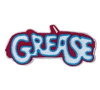 Grease Movie Logo Patch (3.75 Inch) Iron-on or Sew-on Badge Souvenir Retro Costume Emblem Party Fancy Dress Sweater, Jacket, Hat, Bag, DIY Gift Patches