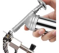 Grease Needle Nozzle - Compact Metal Insertion Applicator, Greasing Port Mounting Helper, Lubricant Connection Adjuster | High-Pressure Oil Injector For Greasing BB, Headset Bearings, Pedals & Hubs