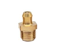 Grease Nipples 1~10pcs Brass Grease Nipple Copper Oil Mouth Thread Straight/45°/90° Joint Grease Nozzles M4 M5 M6 M8 M10 M12 M14 M16 M20(Straight,M10x1-10PCS)