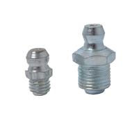 Grease Nipples 50pcs/Set Hydraulic Lubrication Grease Fitting Assortment Six Specifications Set Box 1/4" 1/8"