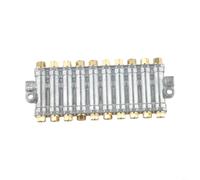 Grease Oil Separator Valve with Piston Chamber Design for Reliable Lubricant Distribution in Centralized Systems for Packaging and Printing Machinery (10 position)