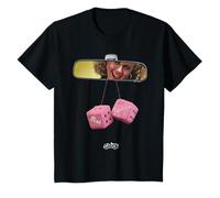 Grease Pink Ladies Dice Sandy in Mirror Kids T-Shirt