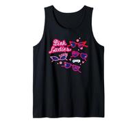 Grease Pink Ladies Frenchy Rizzo Marty & Jan Tank Top